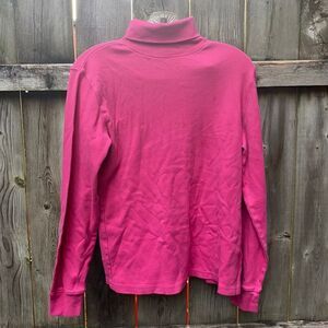 Karen Scott pink turtleneck top sz. M